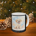 ☕ MUG GOLDEN RETRIEVER NŒUD PAPILLON - "Habillé pour Conquérir ton Cœur"  🎀